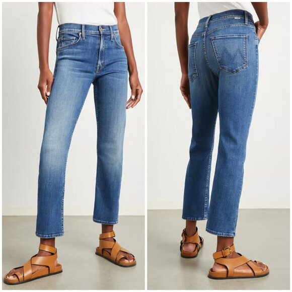 💕MOTHER💕 The Mid Rise Rider Ankle Jeans ~ Right On 27 NWT - Picture 8 of 16